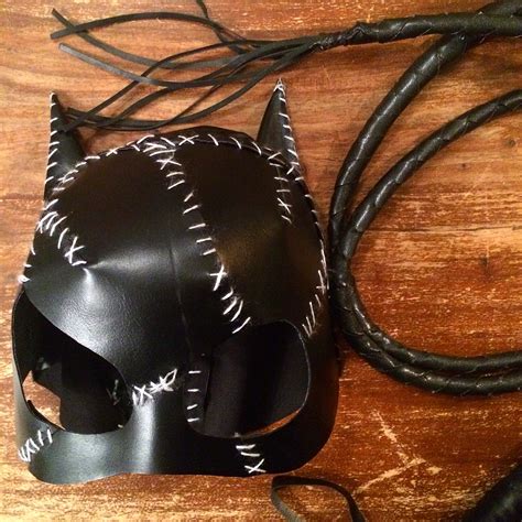 catwoman mask and whip